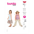 Burda Pattern 9280 Children's Top and Dress