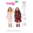 Burda Pattern 9287 Children's Bibbed skirt – Pinafore