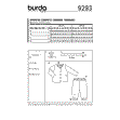 Burda Pattern 9293 Babies' Jacket – Trousers or pants – Reversible