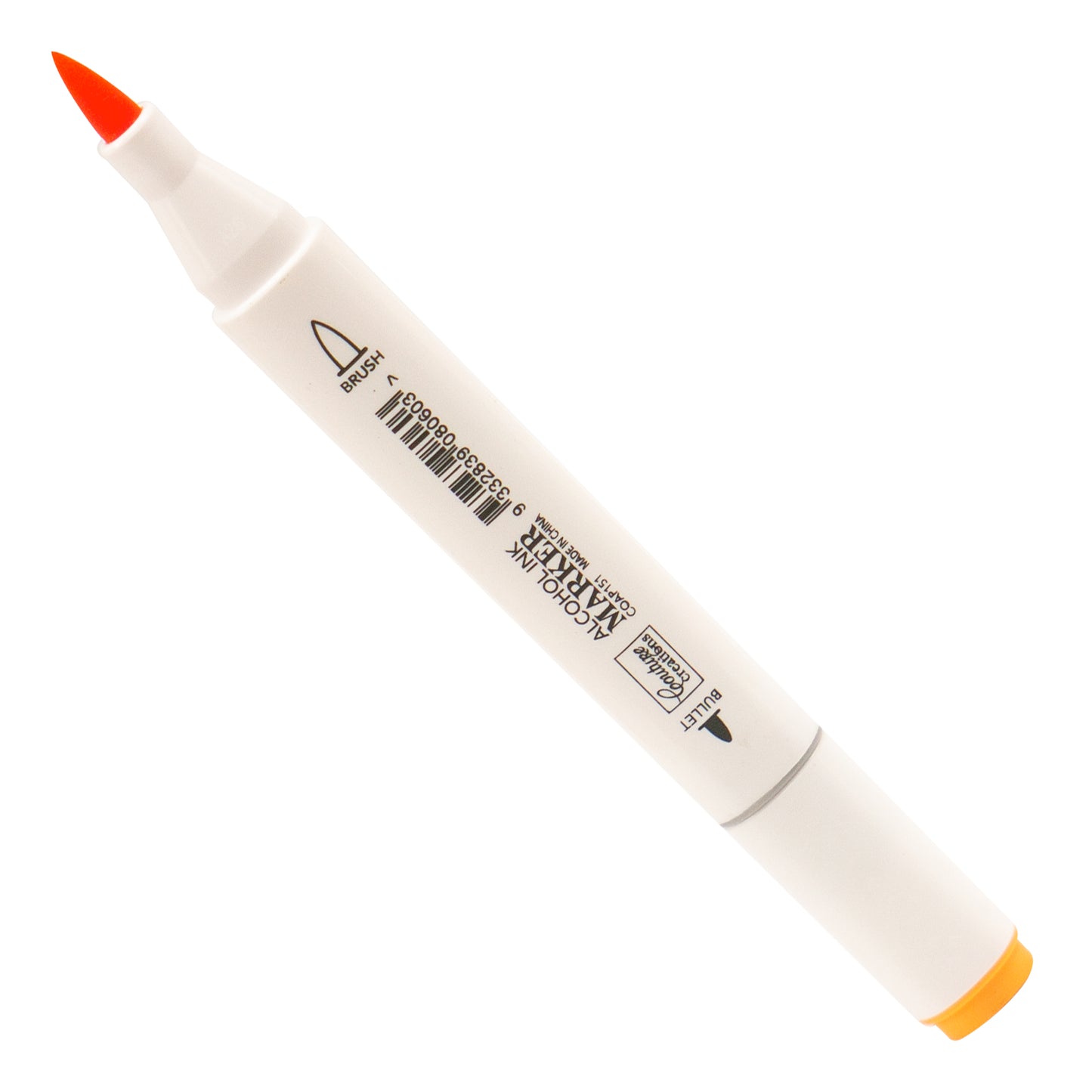 Twin Tip Alcohol Ink Marker, Light Orange