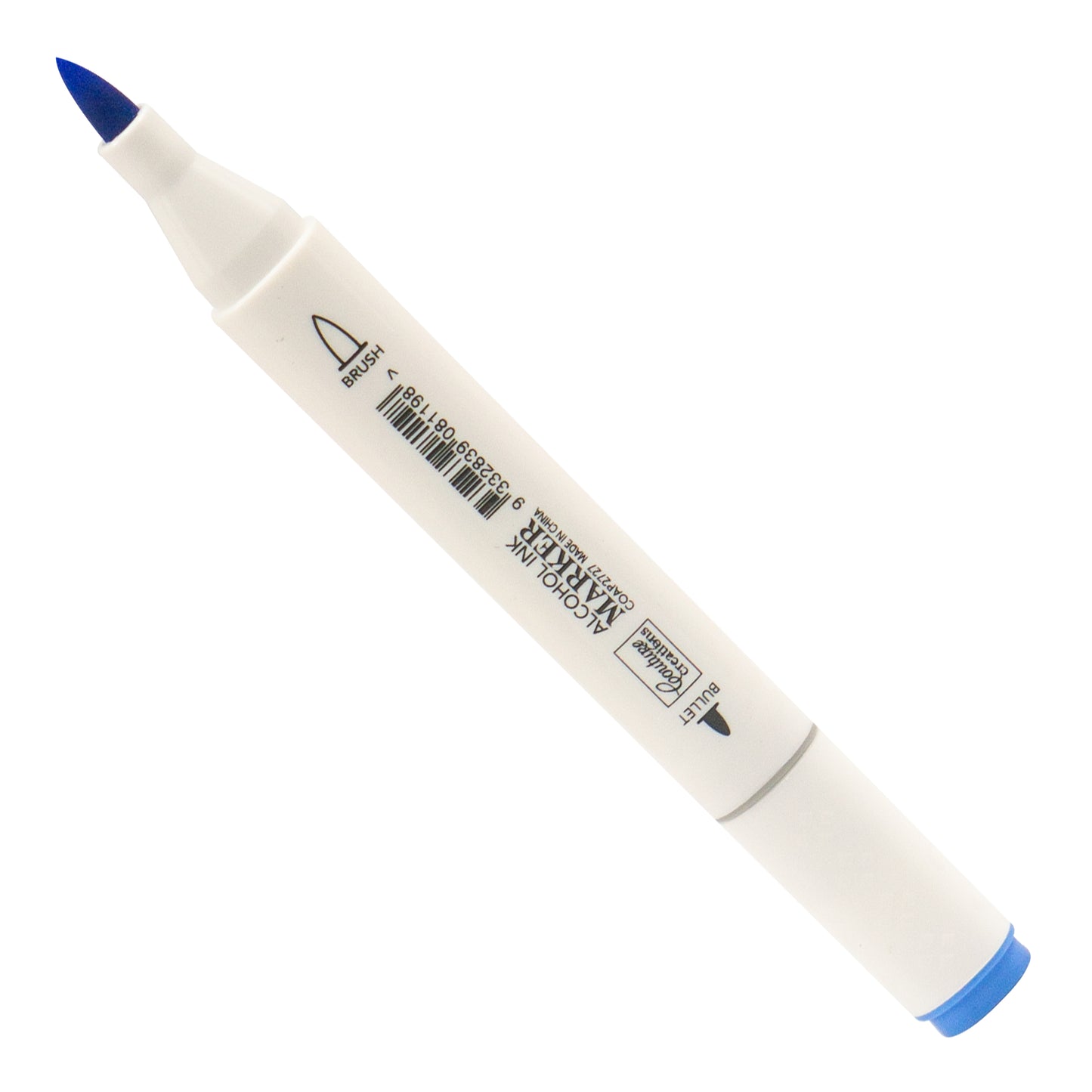 Twin Tip Alcohol Ink Marker, Bright Blue