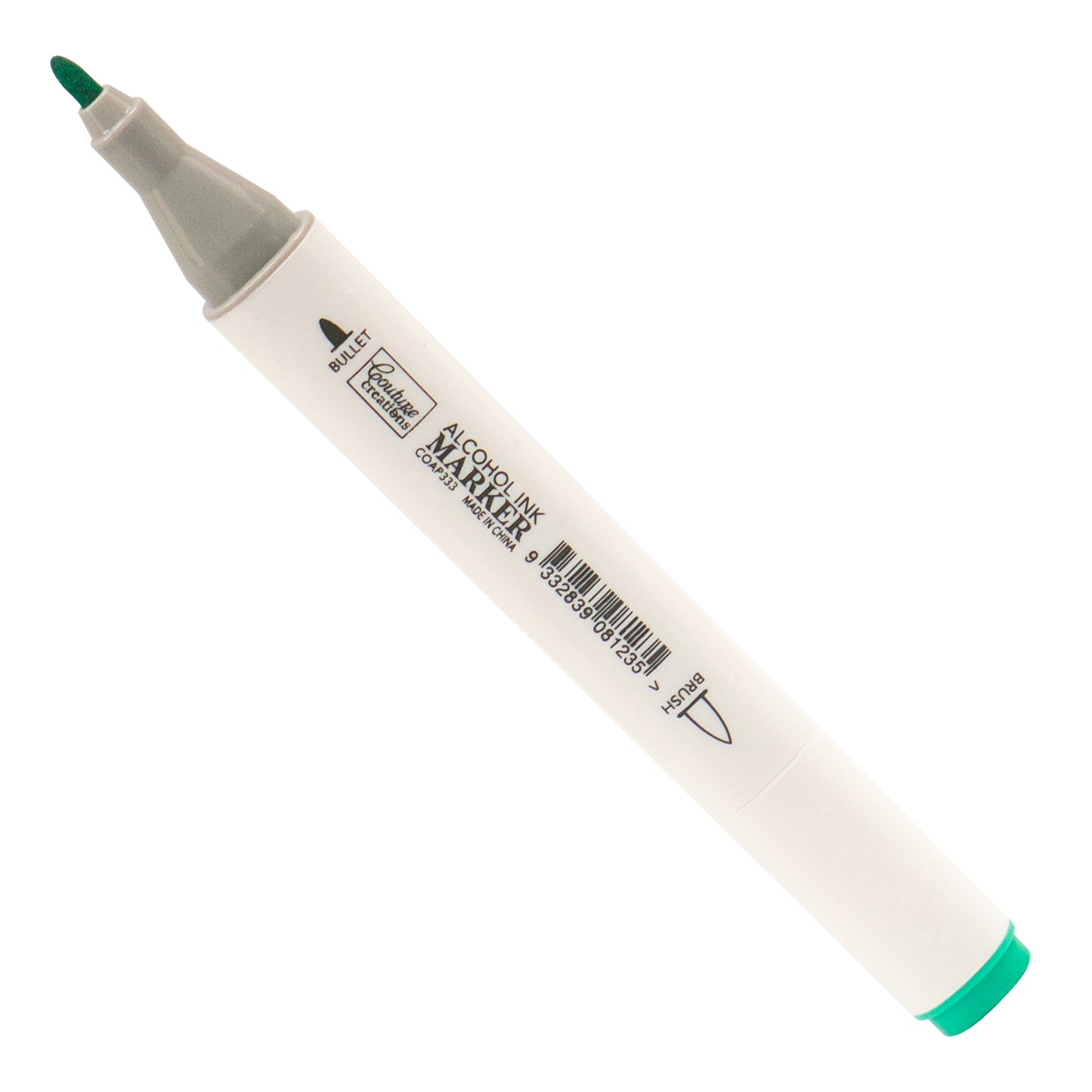 Twin Tip Alcohol Ink Marker, Bluish Green