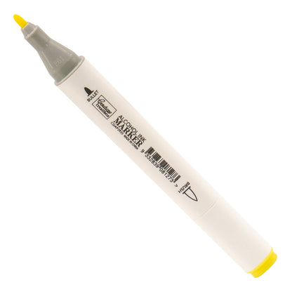 Twin Tip Alcohol Ink Marker, Bright Yellow