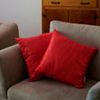 Lena 2pk Decorative Cushions, Red- 45x45cm