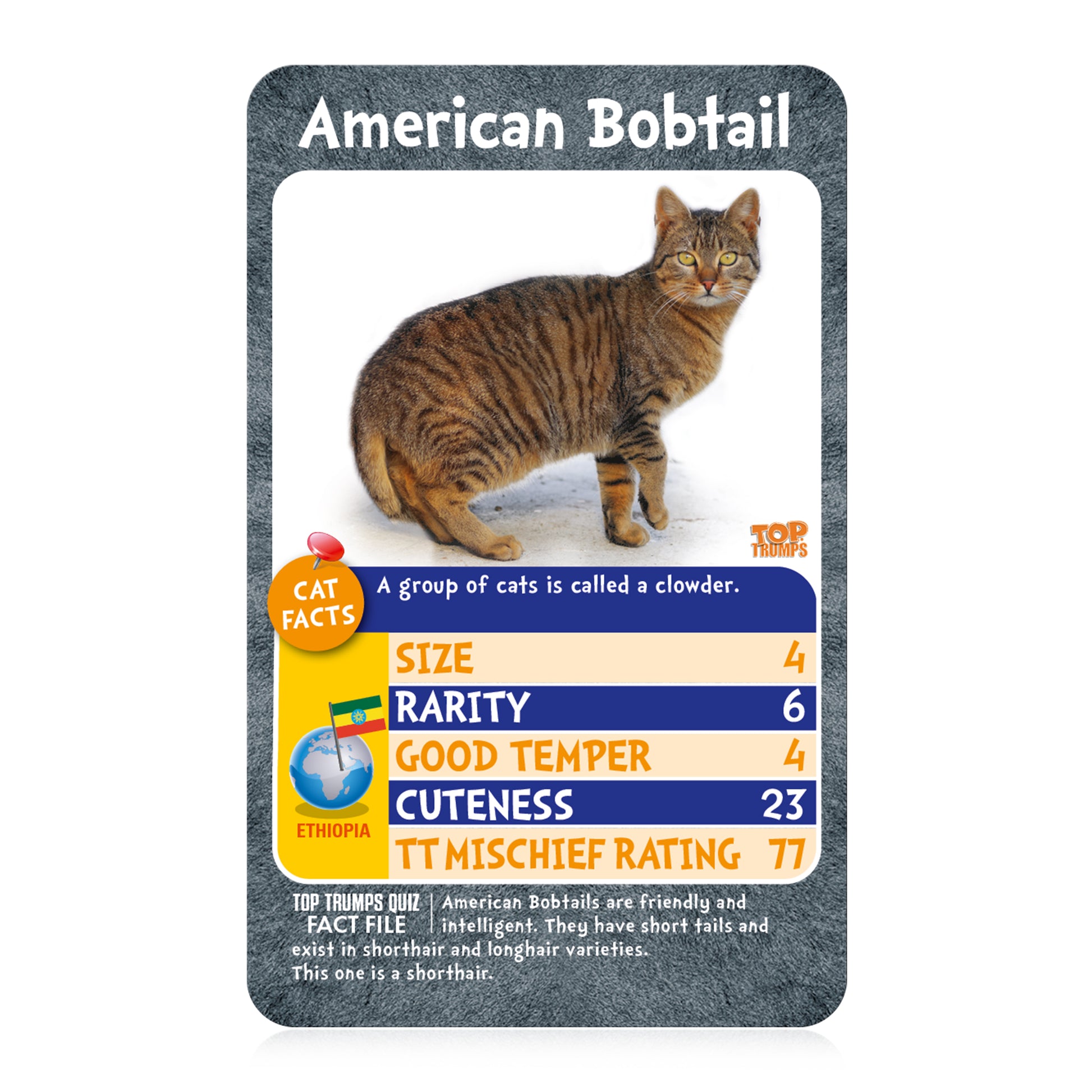 Top Trumps Cards, Cats