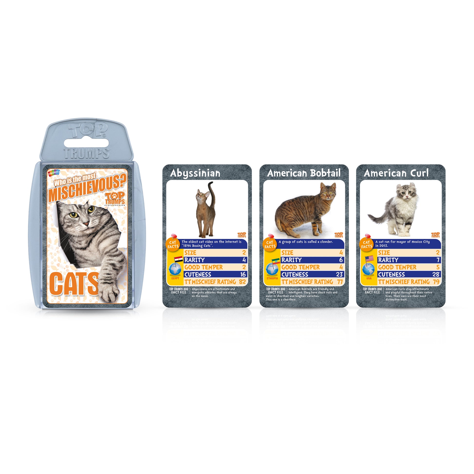 Top Trumps Cards, Cats