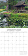 2024 Wall Calendars, Beautiful Gardens- 12x12in