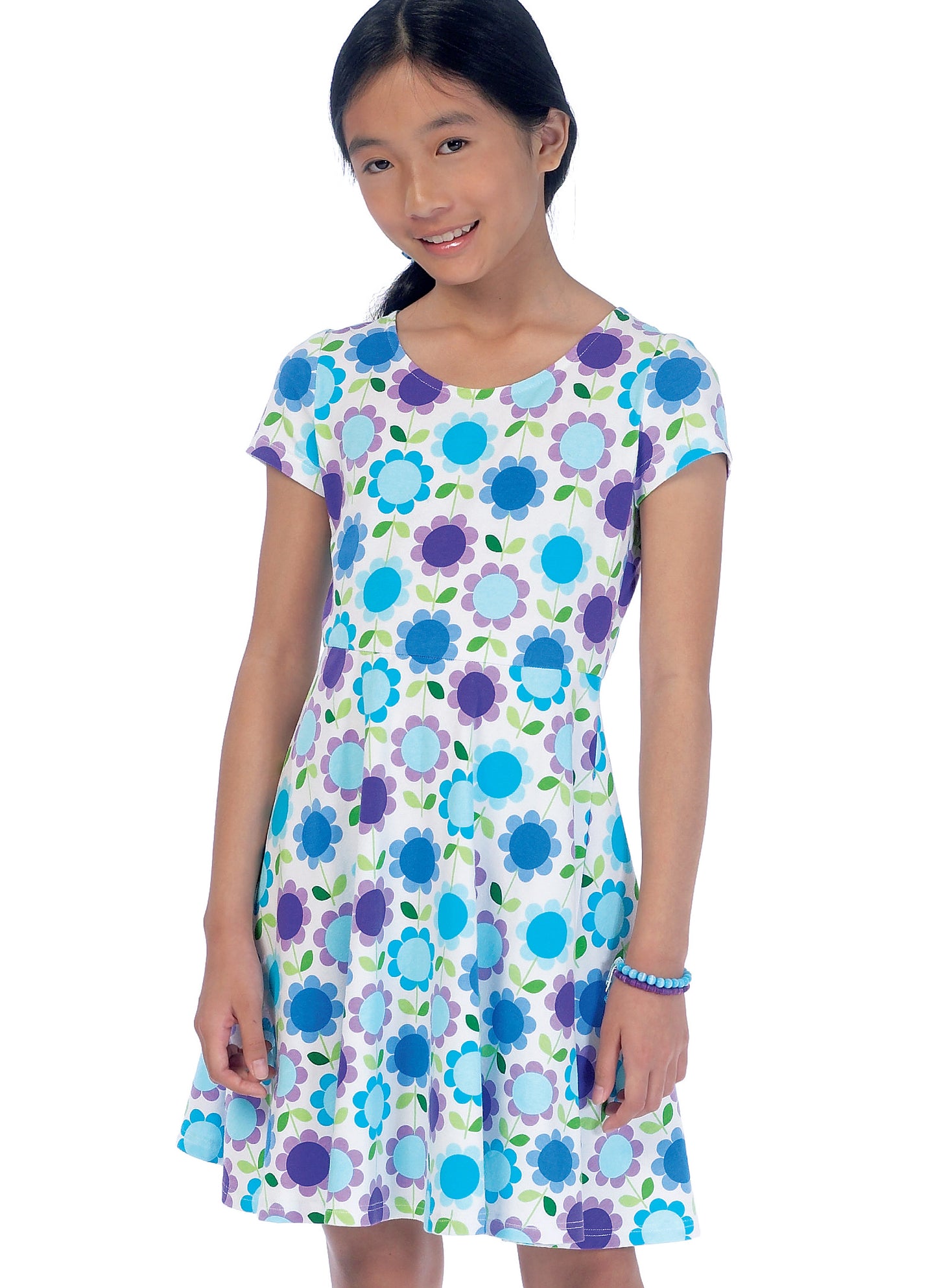 McCall's Pattern M7079 Girls'/Girls' Plus Dresses