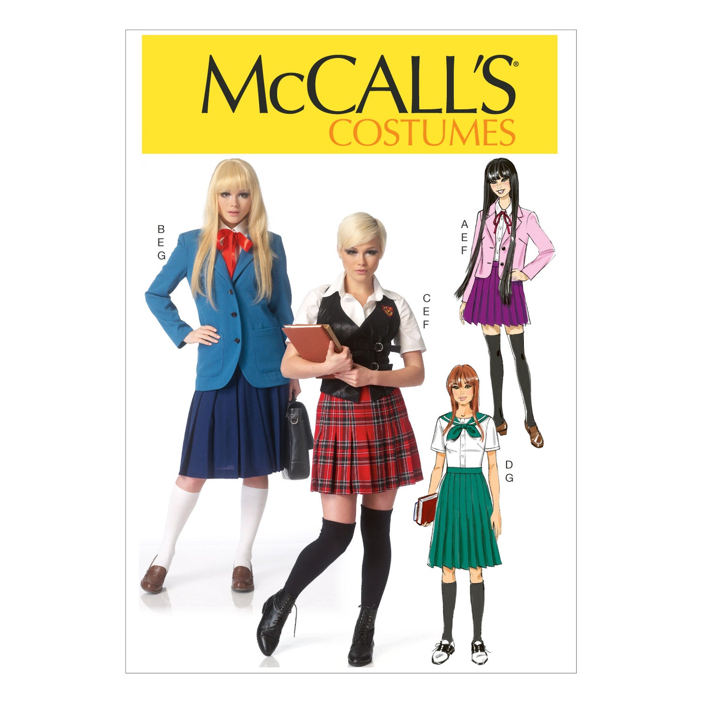 McCall's Pattern M7141 Misses' Costumes