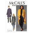 McCall's Pattern M7262 Misses'/Women's Sweater Coat and Poncho