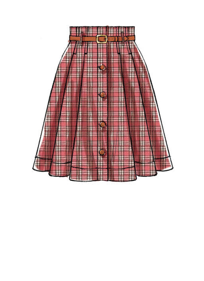 McCall's Pattern M7906 Misses' Skirts