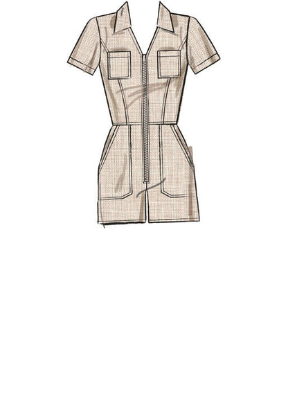 McCall's Pattern M7908 Misses'/Miss Petite Jumpsuits