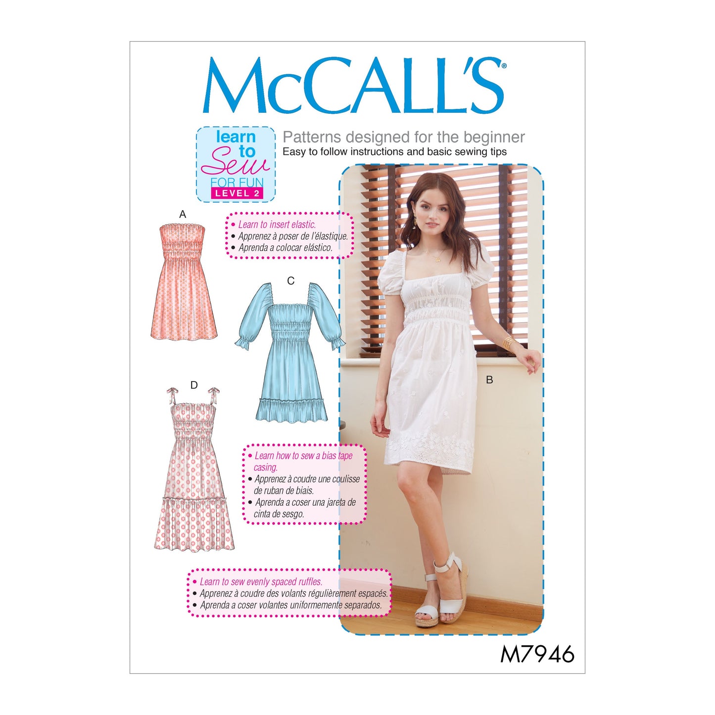 McCall's Pattern M7946 Misses' Dresses