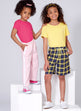 McCall's Pattern M7966 Children's and Girls' Shorts and Pants