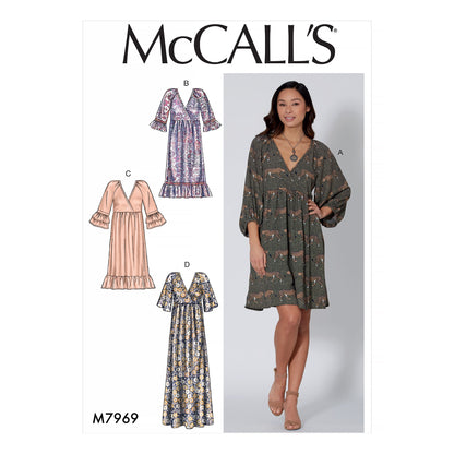 McCall's Pattern M7969 Misses' Dresses