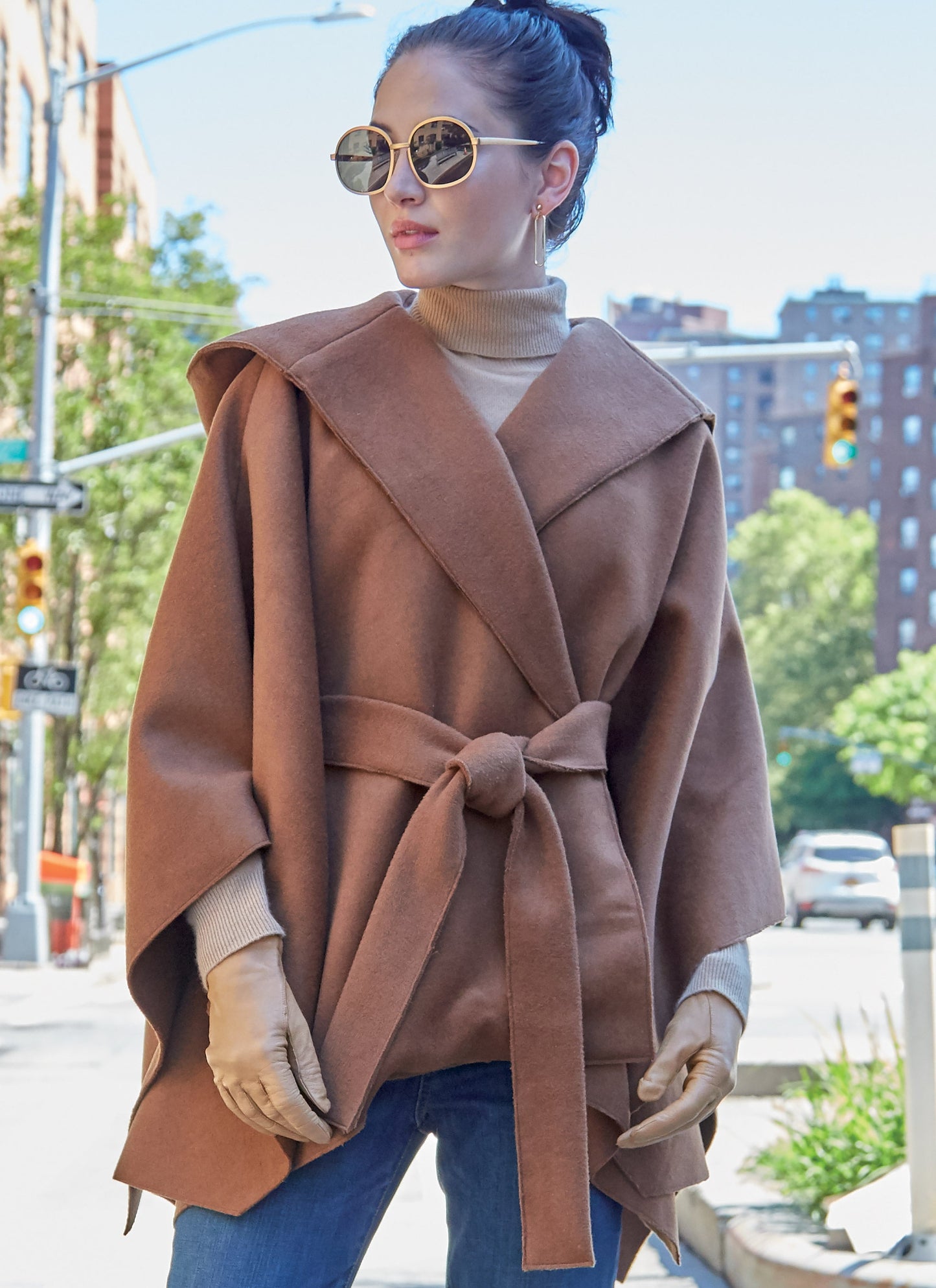 McCall's Pattern M8029 Misses' Capes & Belt