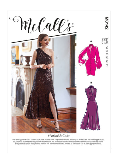 McCall's Pattern M8142 Misses' Dresses