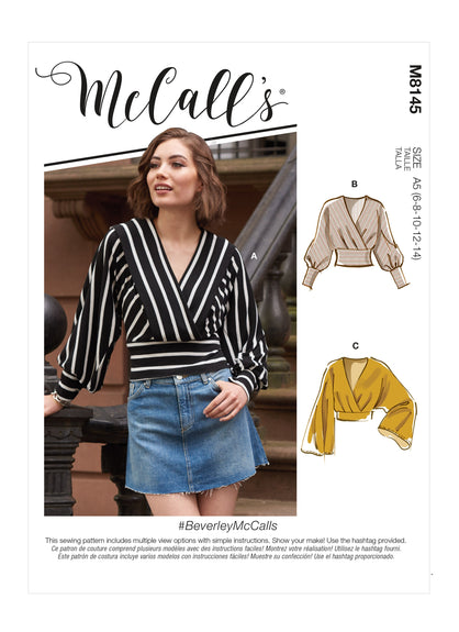 McCall's Pattern M8145 Misses' Tops – Lincraft