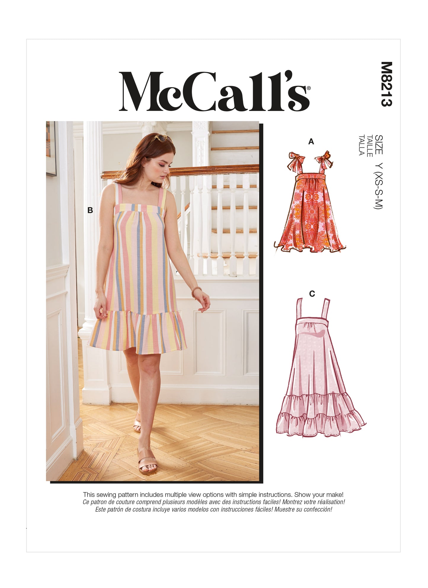 McCall's Pattern M8213 Misses' Dresses