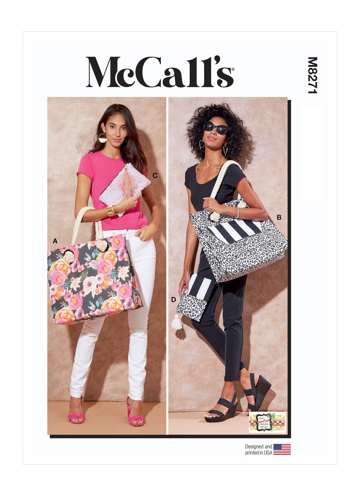 McCall's Pattern M8271 Totes & Pouches