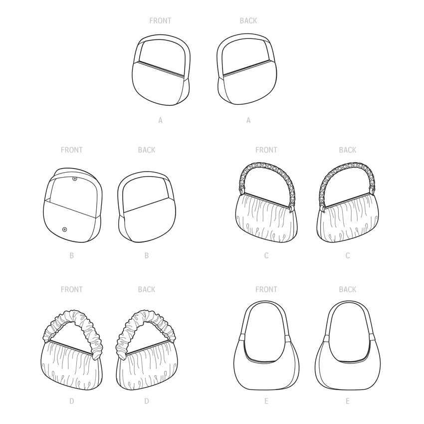 McCall's Pattern M8272 Purses