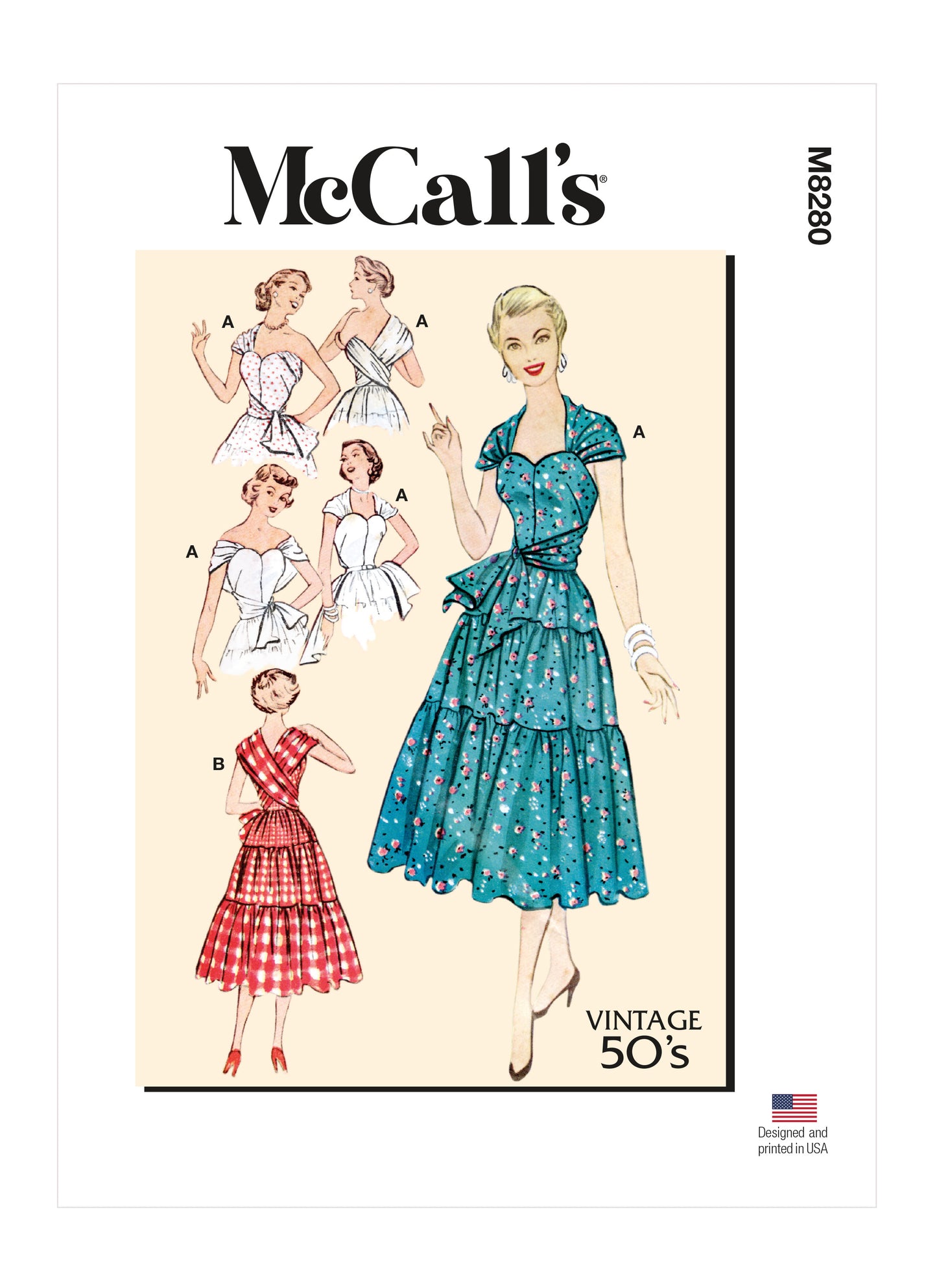 McCall's Pattern M8280 Misses' Dresses