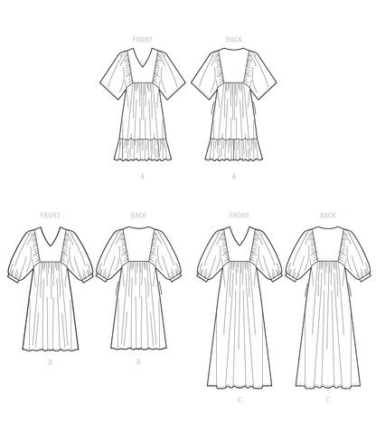 McCall's Pattern 8312 Misses' Dresses