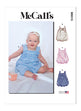 McCall's Pattern 8315 Infants' Rompers