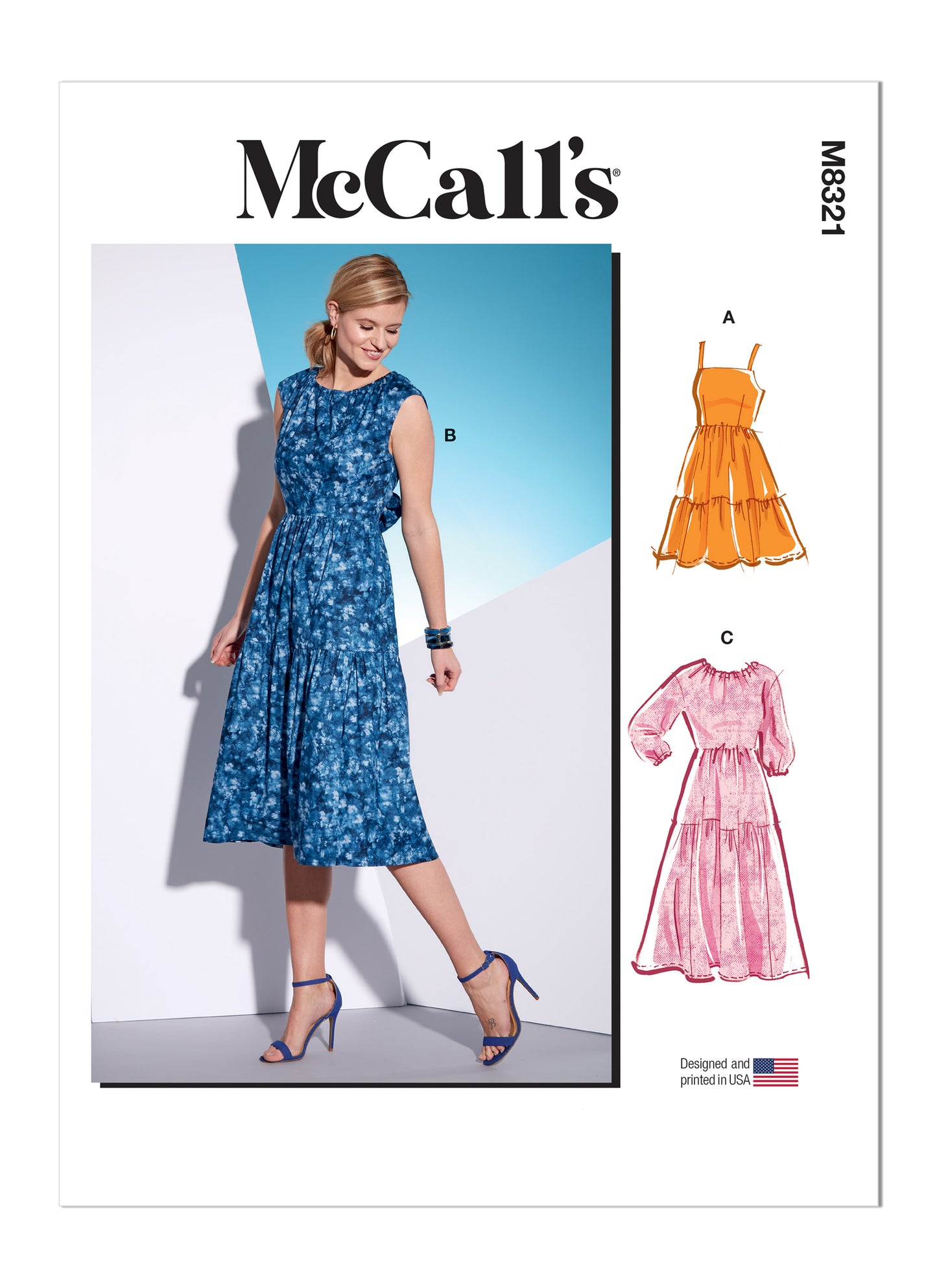 McCall's Pattern 8321 Misses' Dresses