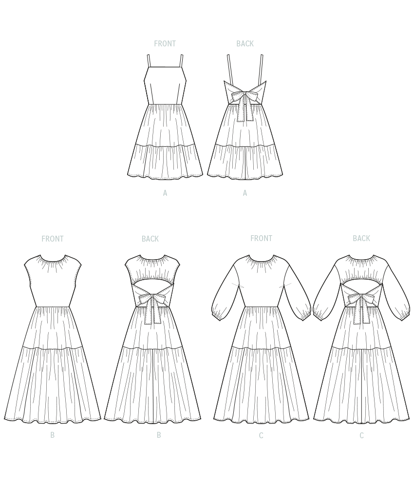 McCall's Pattern 8321 Misses' Dresses