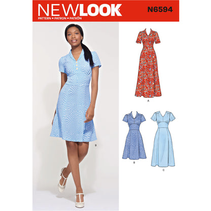 Newlook Pattern N6673 Misses' tops 