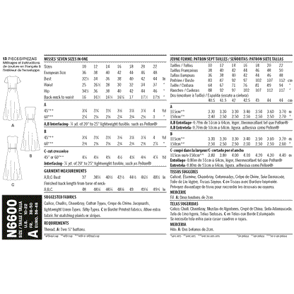 Newlook Pattern N6674 Misses' Button Front Paperbag Pants or Shorts