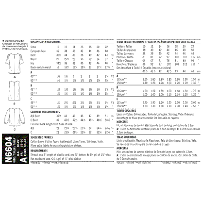 Newlook Pattern N6677 Misses' Jacket and Pants