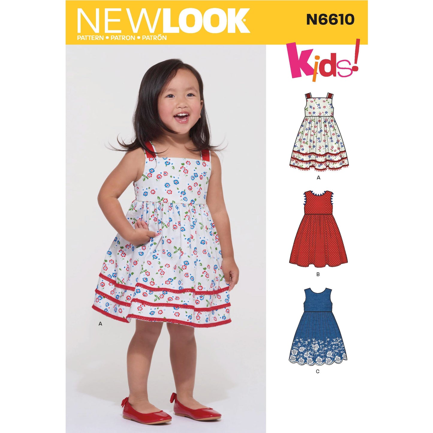 Newlook Pattern 6145 Misses' Dress