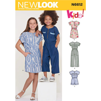 Newlook Pattern 6390 Misses' Dresses with Full Skirt and Bolero