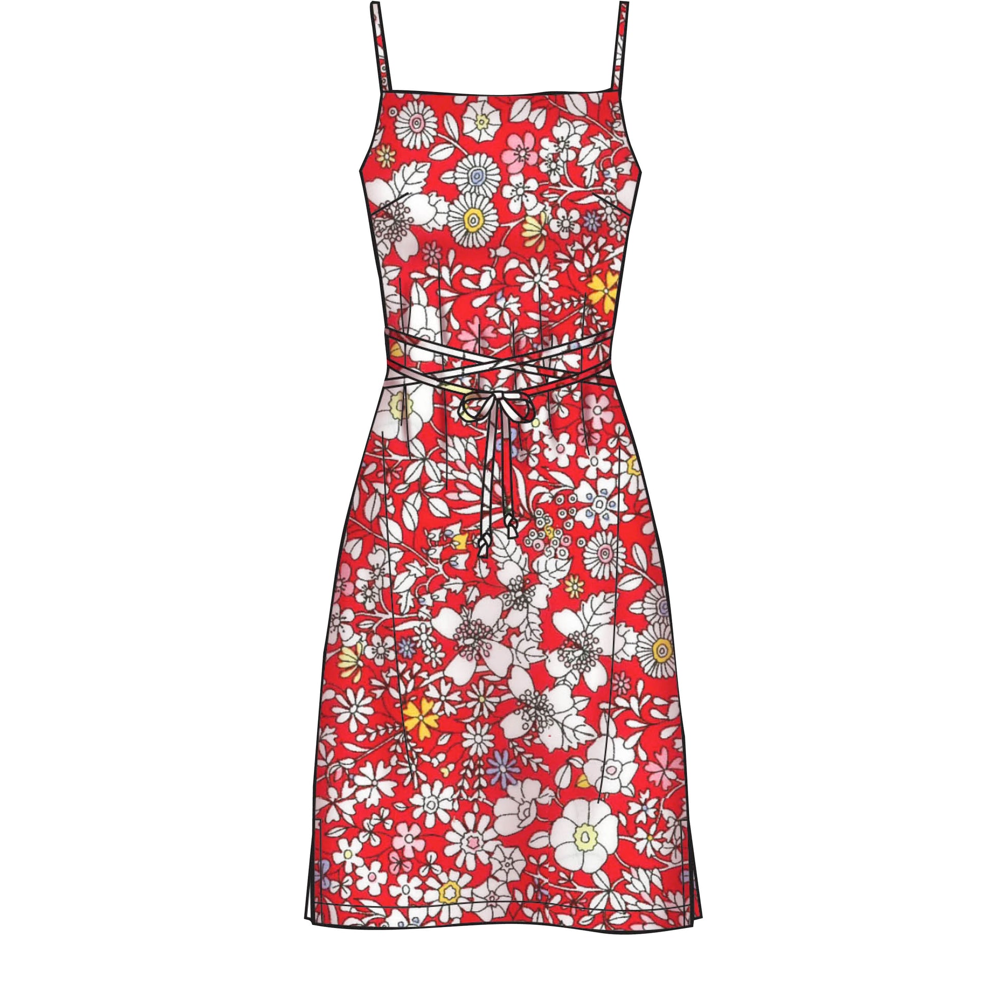 Newlook Pattern 6390 Misses' Dresses with Full Skirt and Bolero