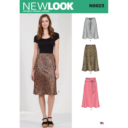 Newlook Pattern N6603 Misses' Mini Dress, Tunic and Top