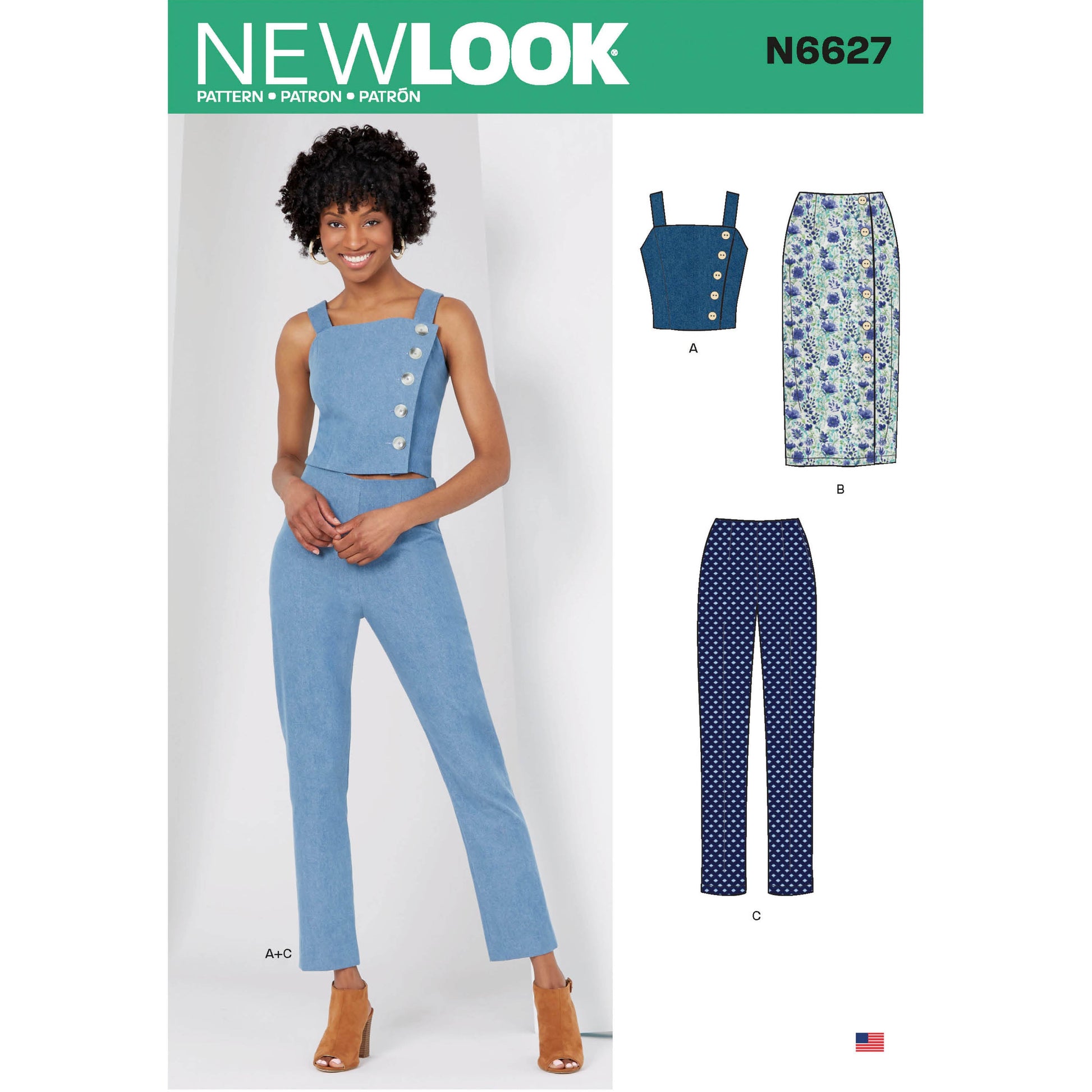 Newlook Pattern N6606 Misses' Pant and Shorts