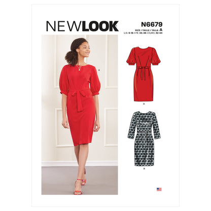 Newlook Pattern N6638 Misses' Knit Tops