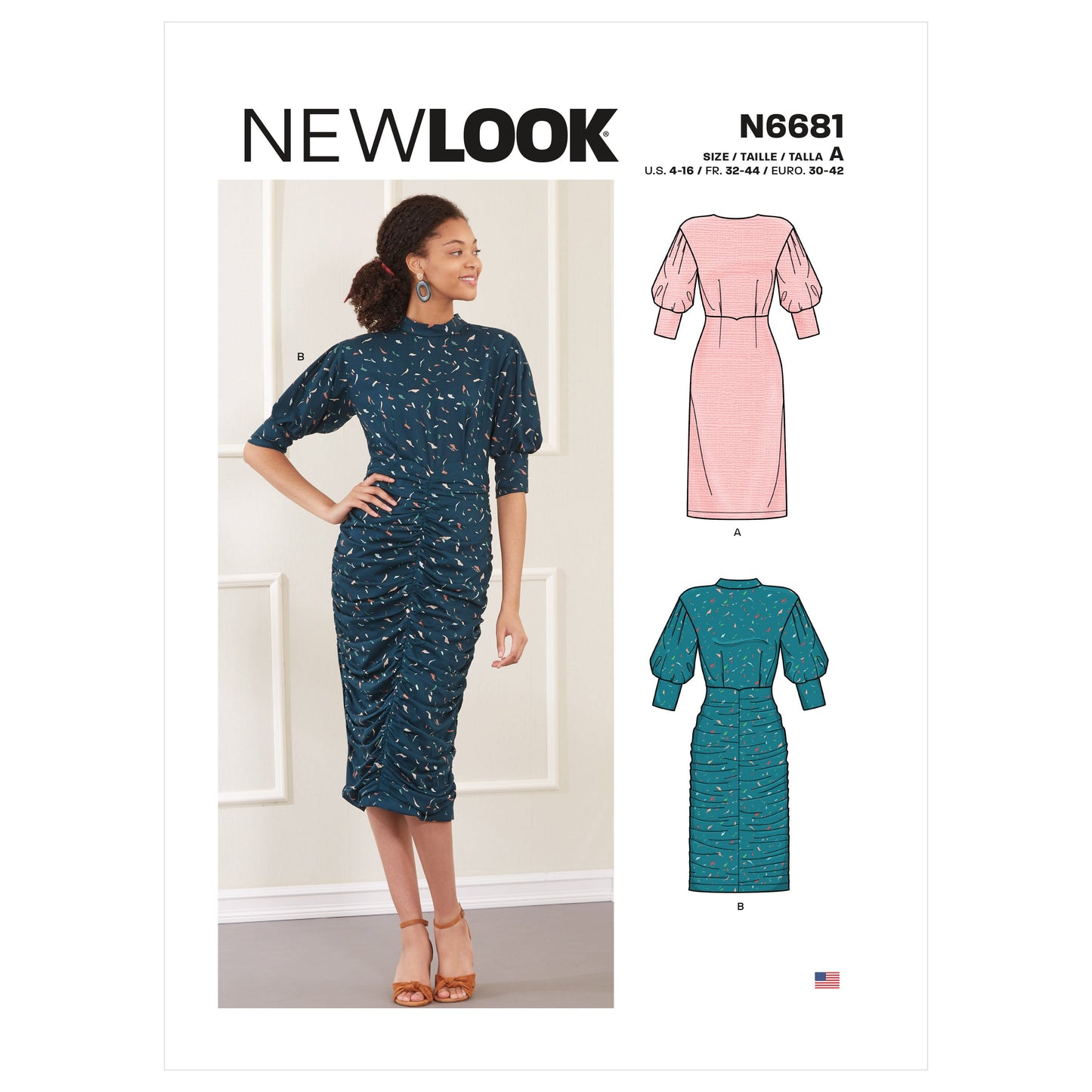 Newlook Pattern N6640 Misses' Asymmetrical Skirts