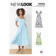 Newlook Pattern N6682 Misses' Dresses