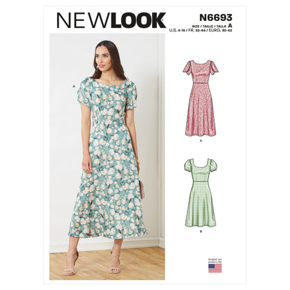 Newlook Pattern N6683 Misses' Dresses