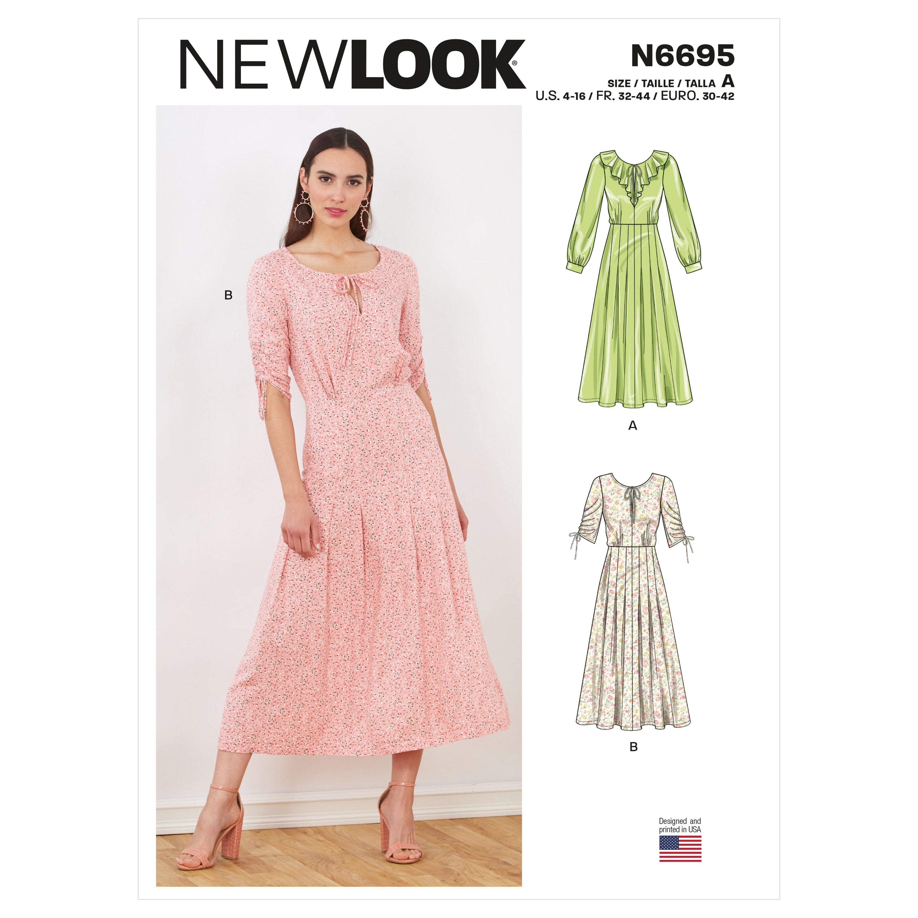 Newlook Pattern N6695 Misses' Dresses – Lincraft