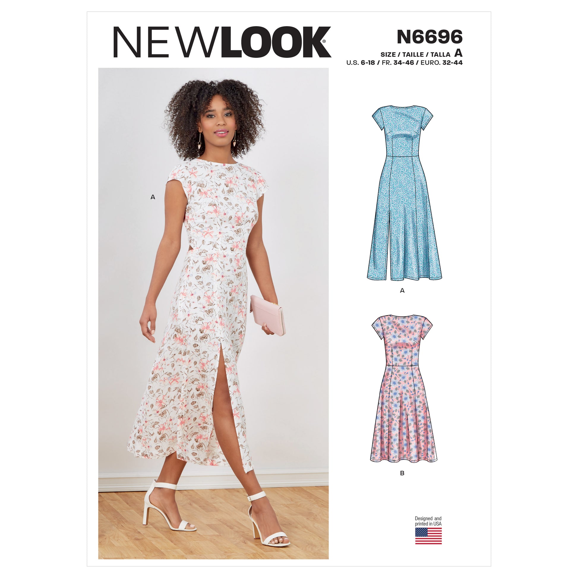 Newlook Pattern N6686 Misses' Knit Top In Two Lengths