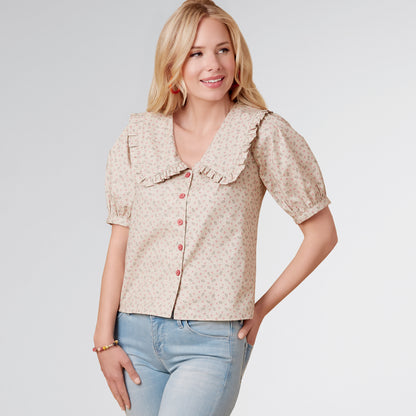 Newlook Pattern N6707 Misses' Tops