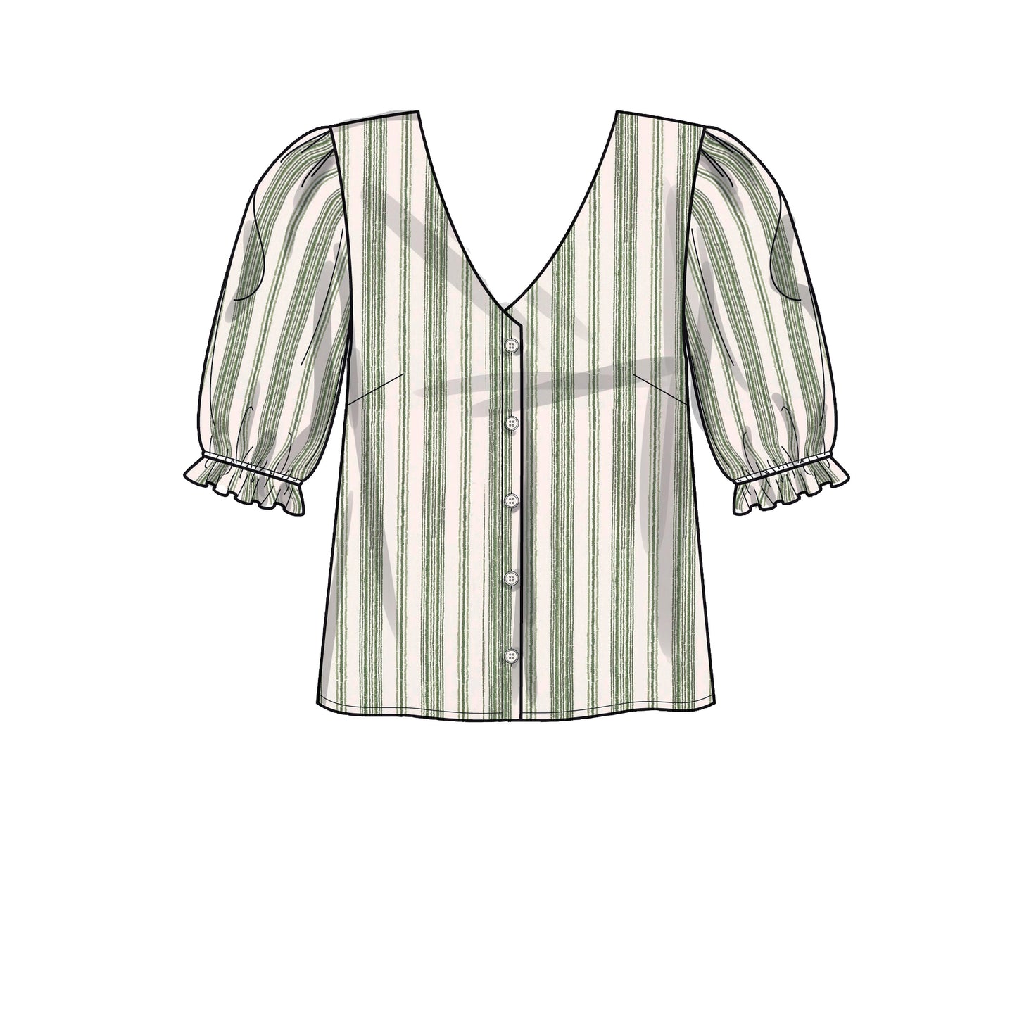 Newlook Pattern N6707 Misses' Tops