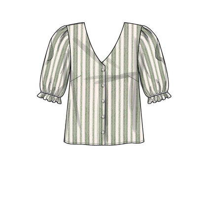 Newlook Pattern N6707 Misses' Tops