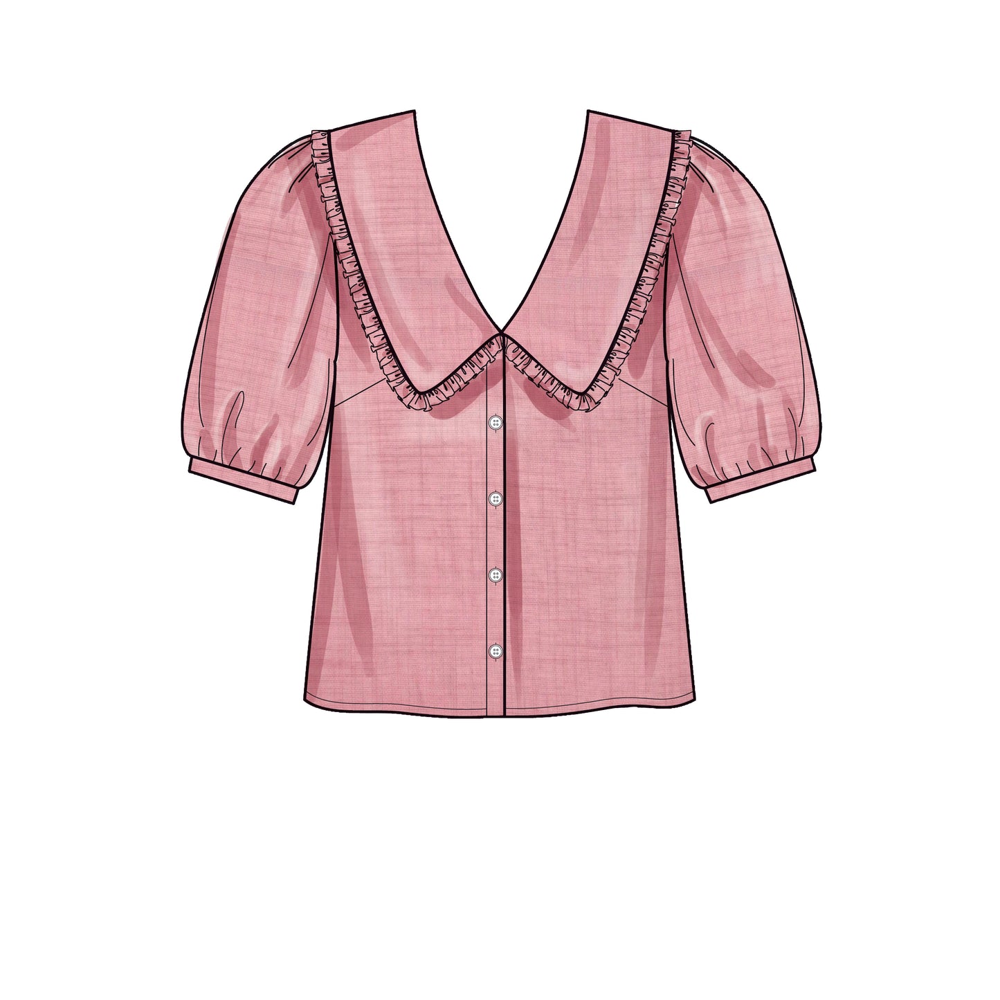 Newlook Pattern N6707 Misses' Tops