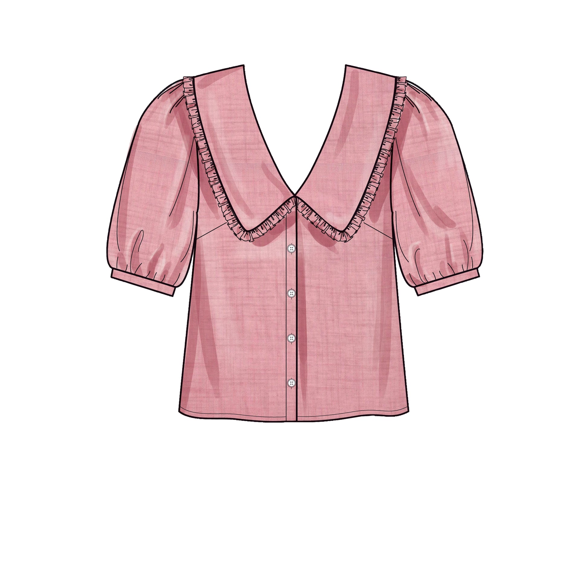 Newlook Pattern N6707 Misses' Tops