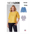 Newlook Pattern N6708 Misses' Tops